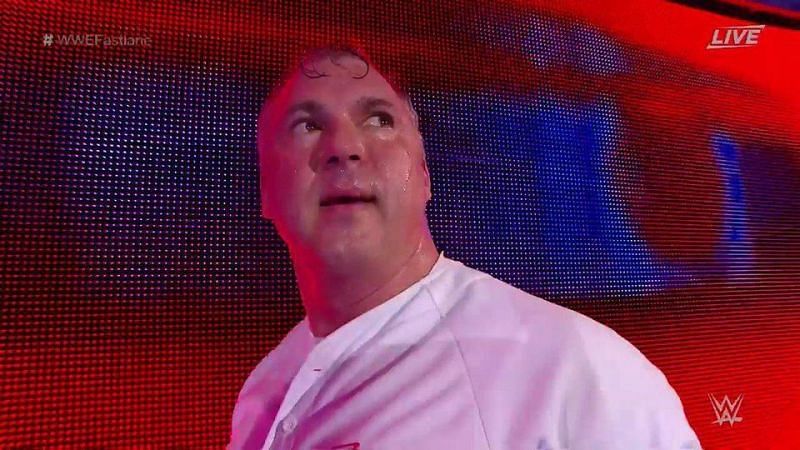 Shane McMahon after turning heel at Fastlane.